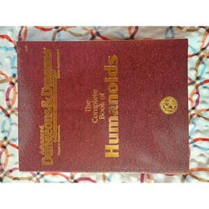 Advanced Dungeons & Dragons: The Complete Book of Humanoids - Player's Handbook